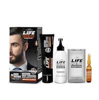 Life For men Tinte para cabello Kit 03 Castaño Oscuro